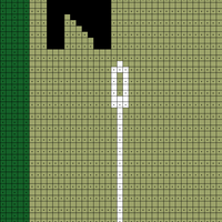 N of Alphabet Knitted Quilt