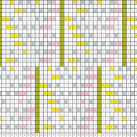 Lace leafs - 196 sts