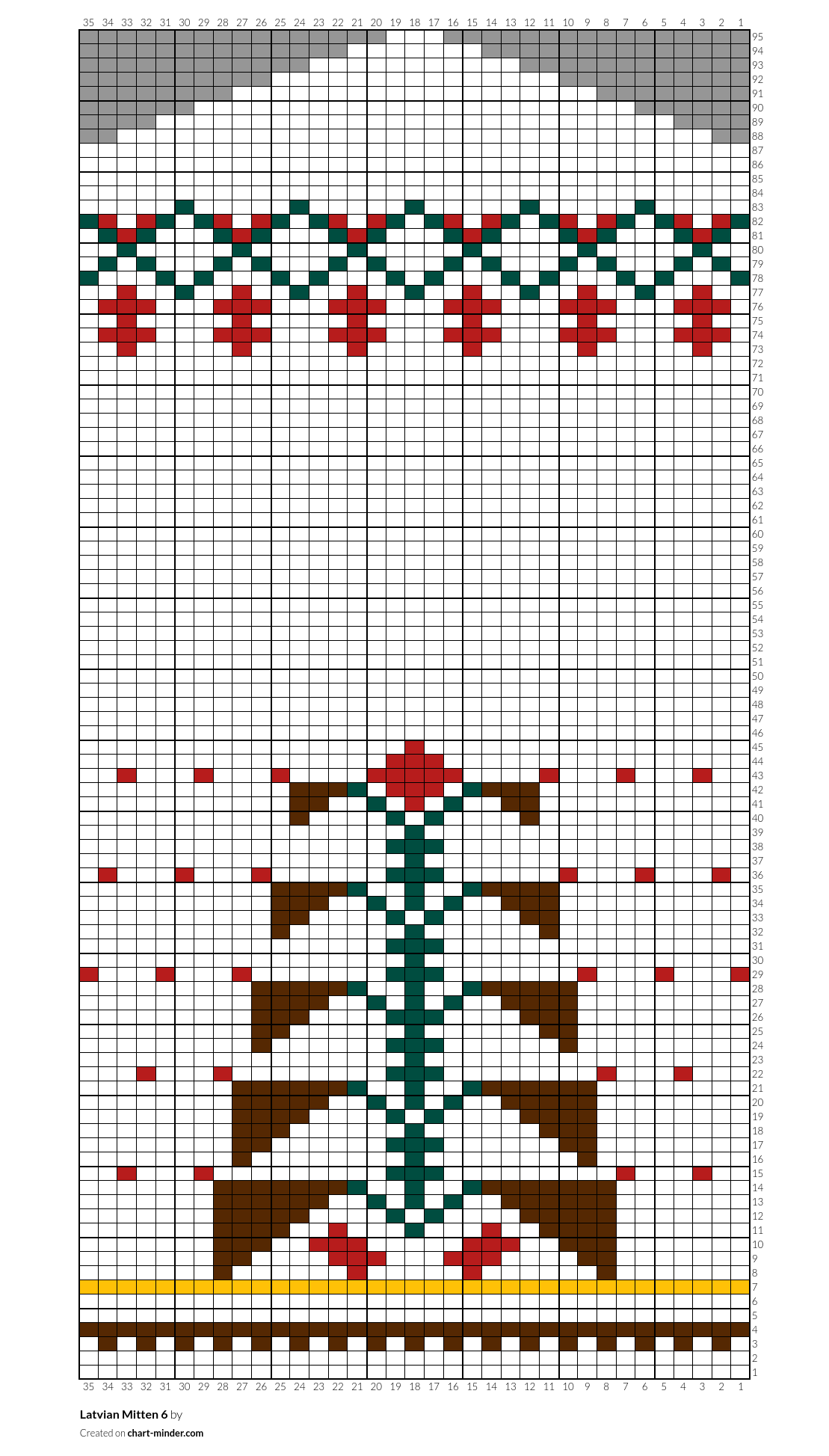 Latvian Mitten 6