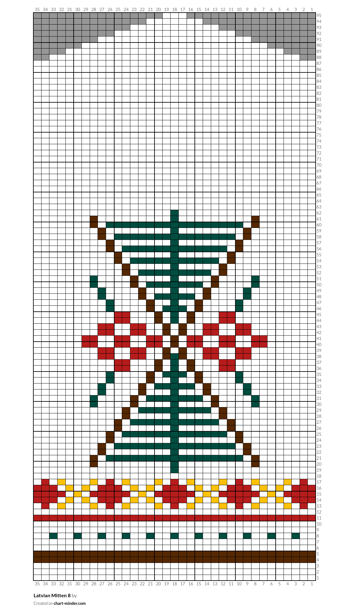 Latvian Mitten 8