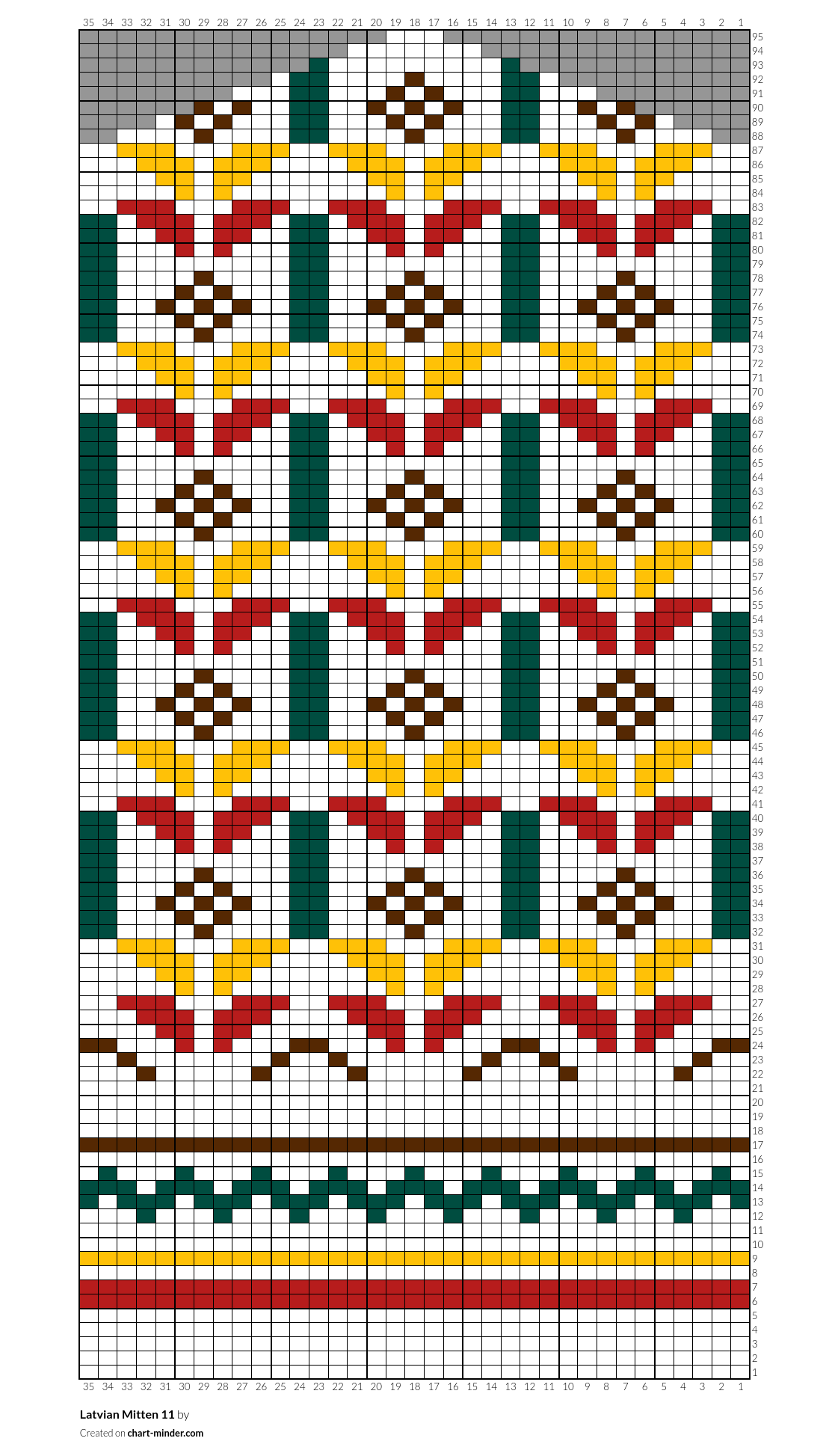 Latvian Mitten 11