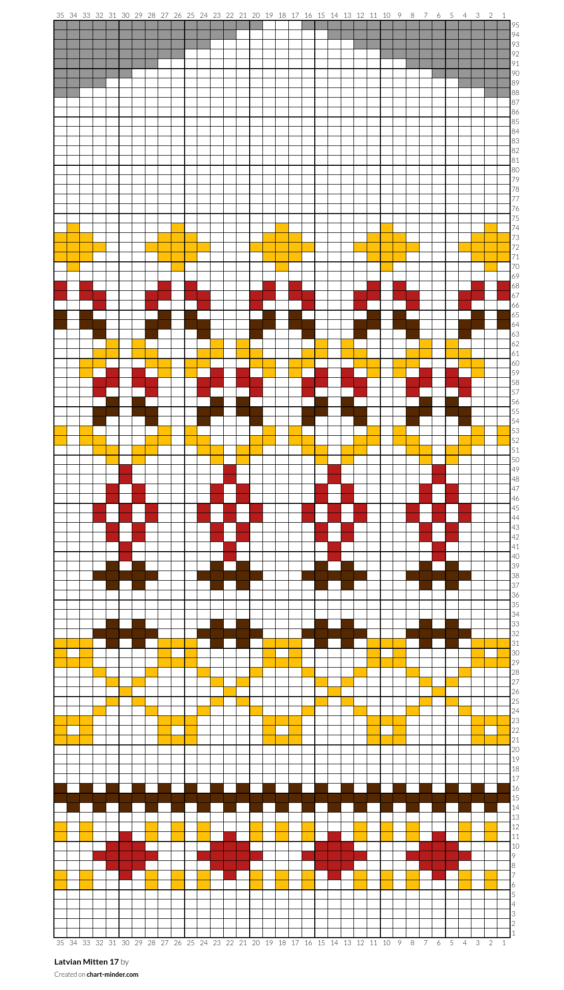 Latvian Mitten 17