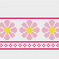 Copy of stripes and flower