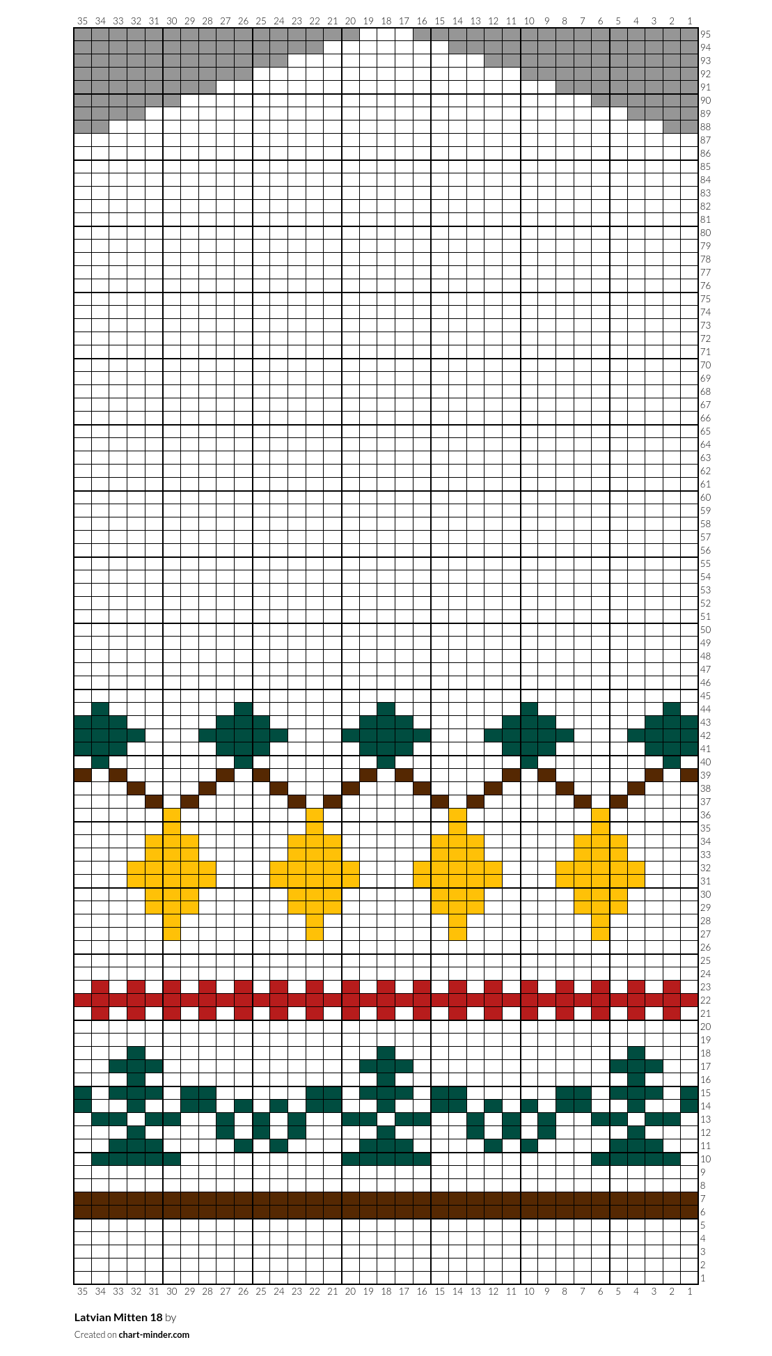 Latvian Mitten 18