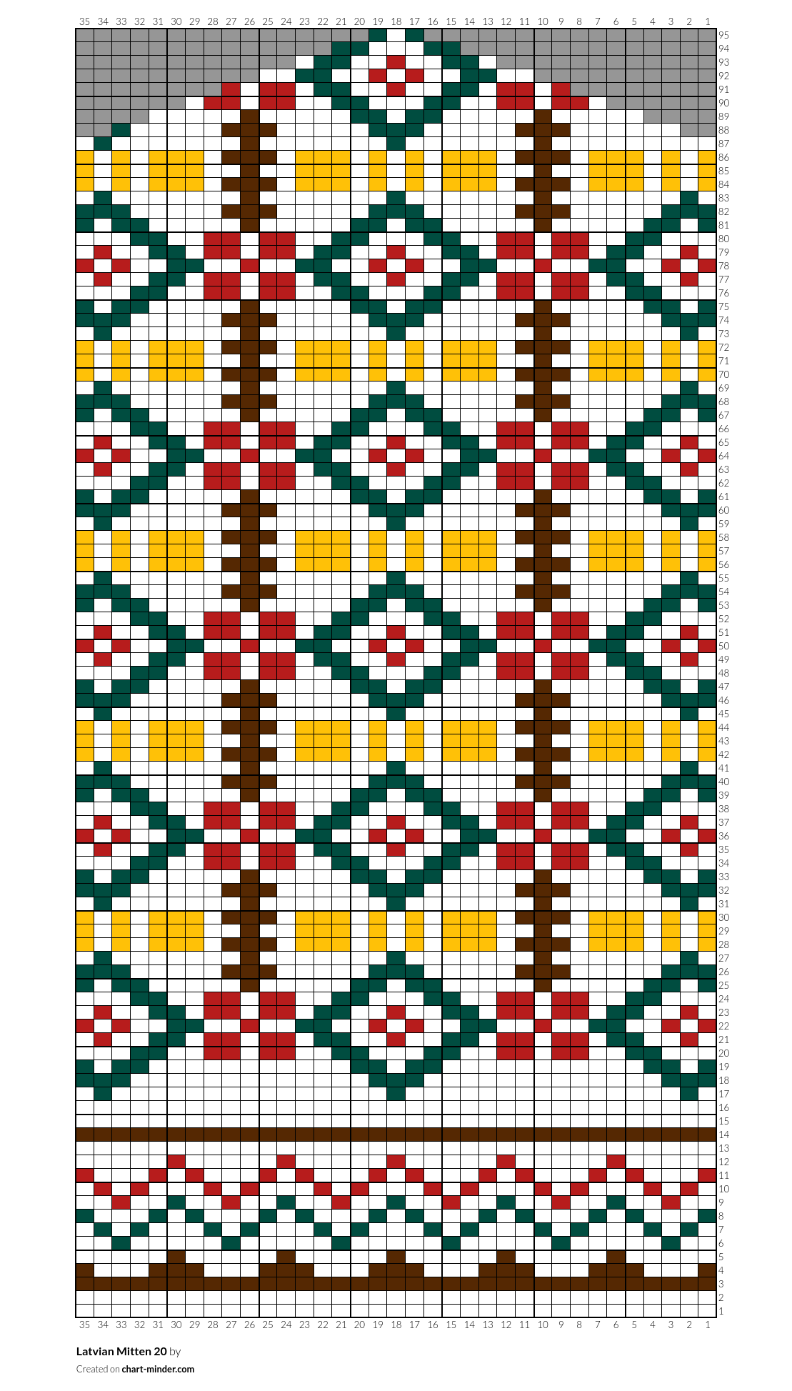Latvian Mitten 20
