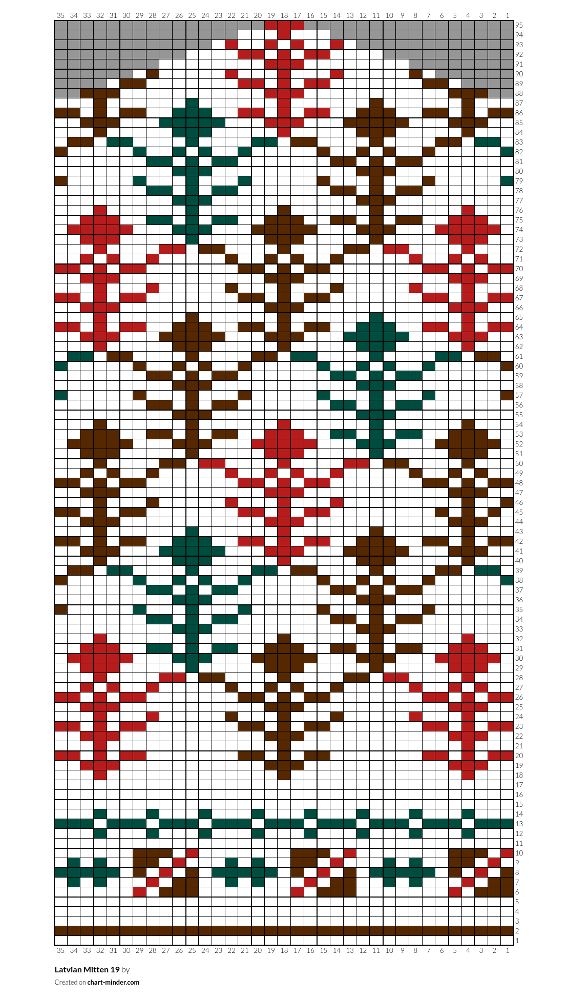 Latvian Mitten 19