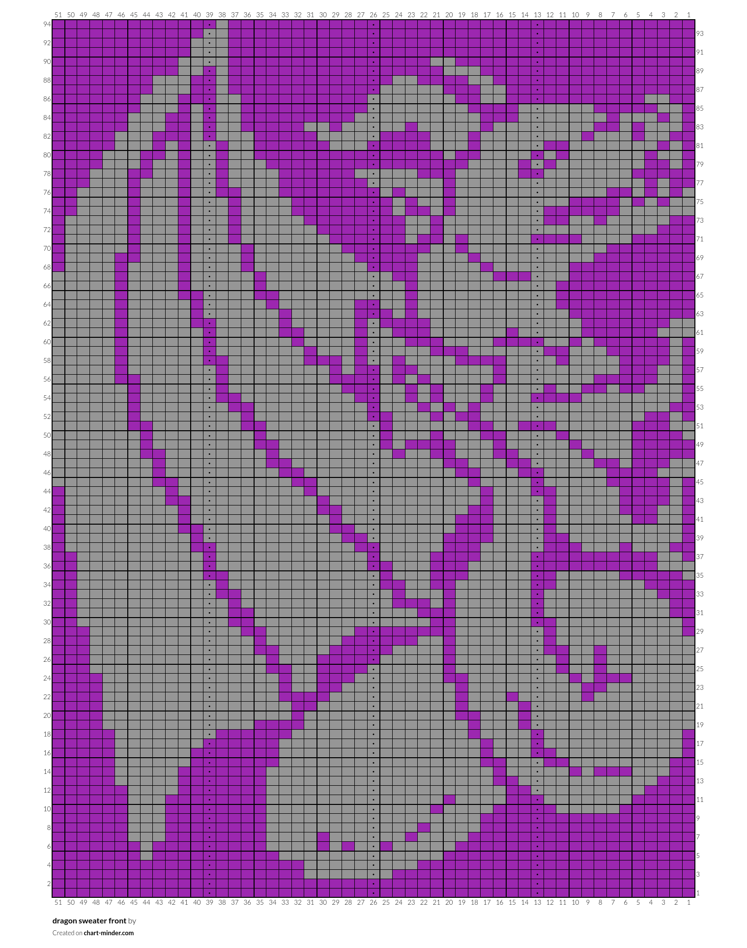 dragon sweater front