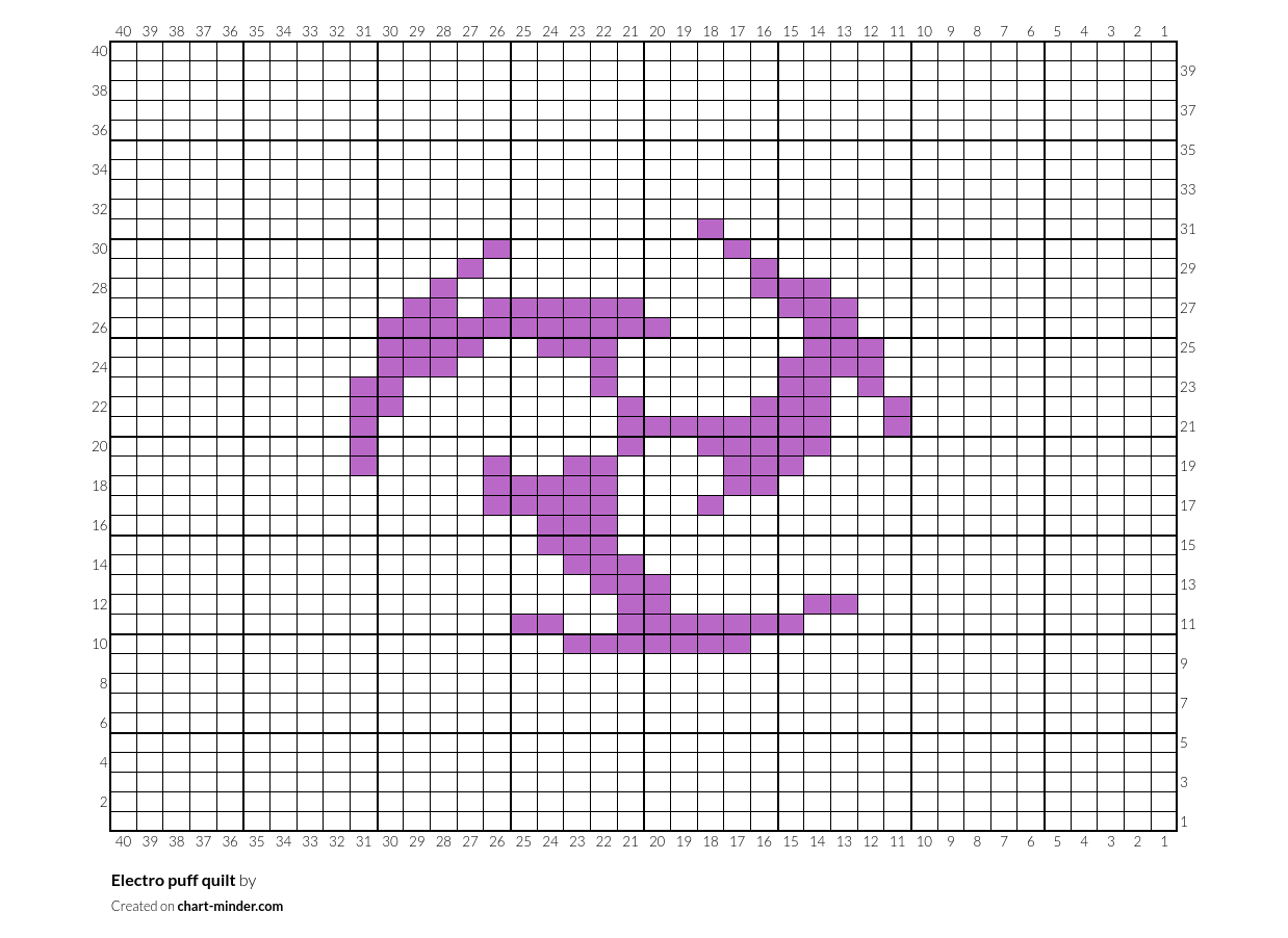 Electro puff quilt