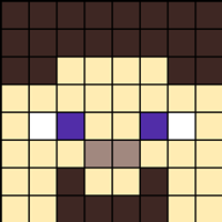 Minecraft Steve Blanket