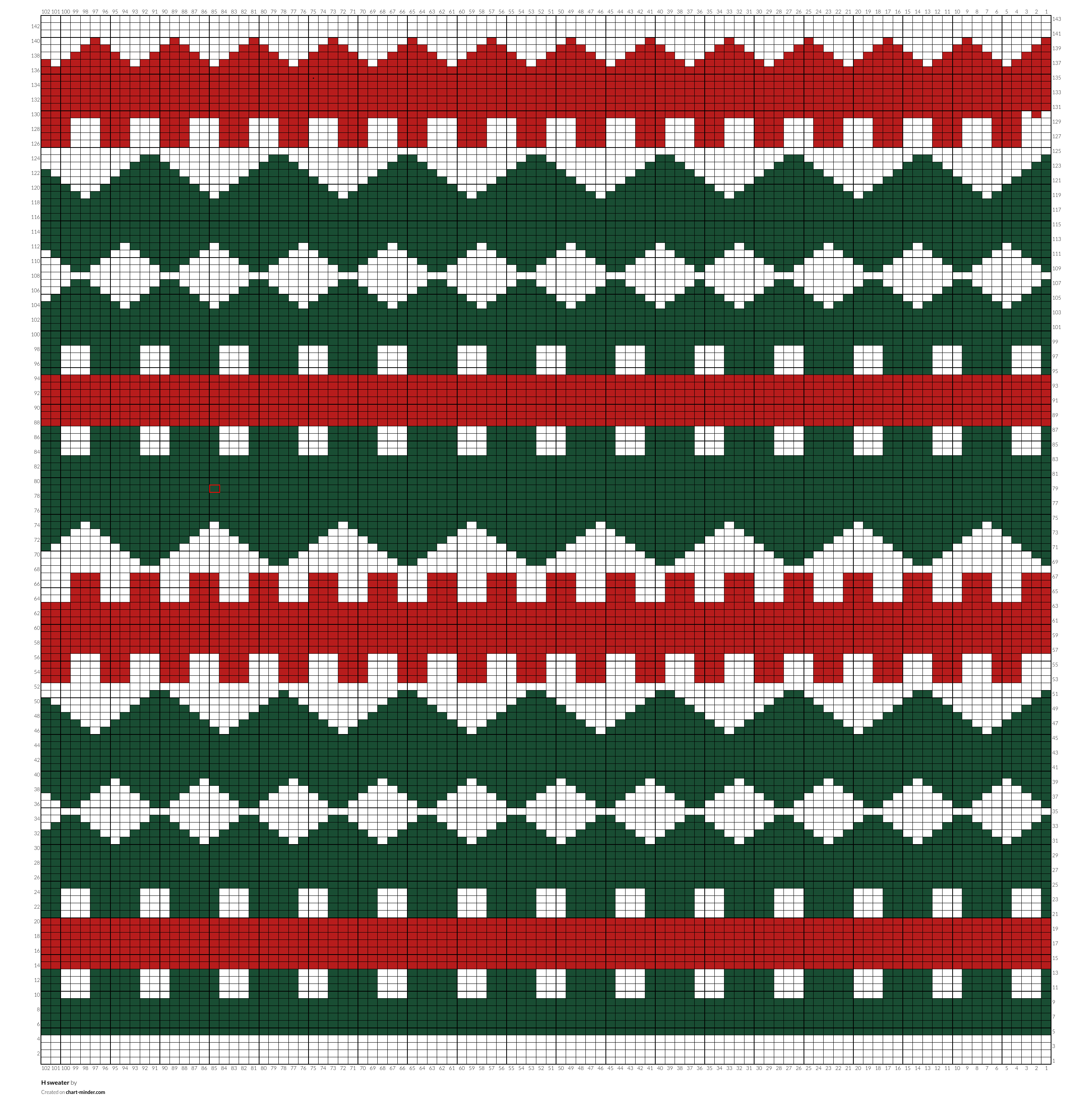 H sweater