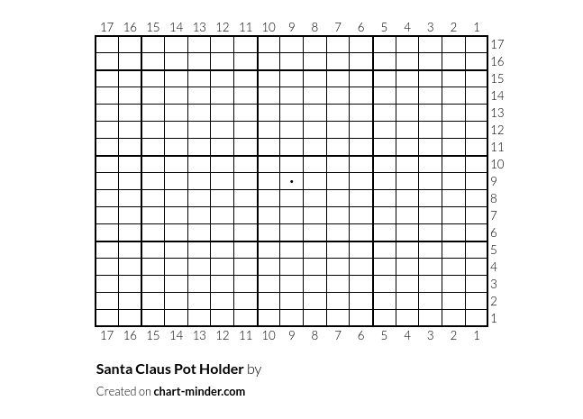 Santa Claus Pot Holder