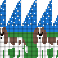 Ralph the springer with more blue