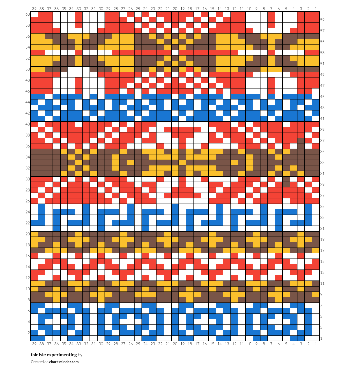 fair isle experimenting