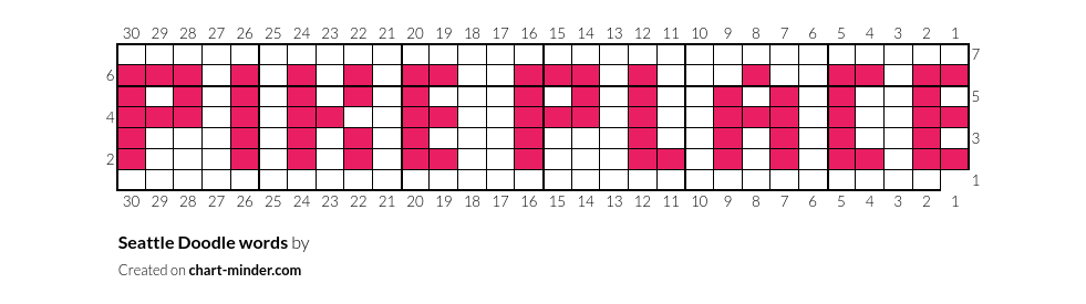 Seattle Doodle words
