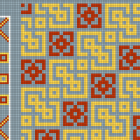 Moroccan Tile Mochila