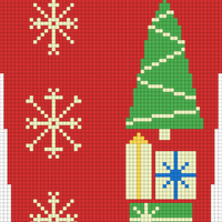 Christmas Tree w/Gifts