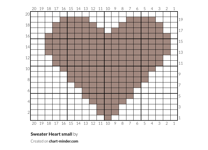 Sweater Heart small