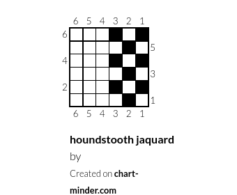 houndstooth jaquard