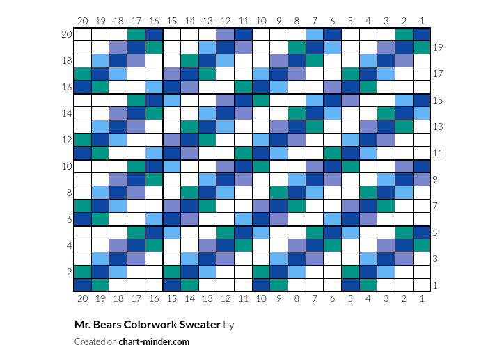 Mr. Bears Colorwork Sweater