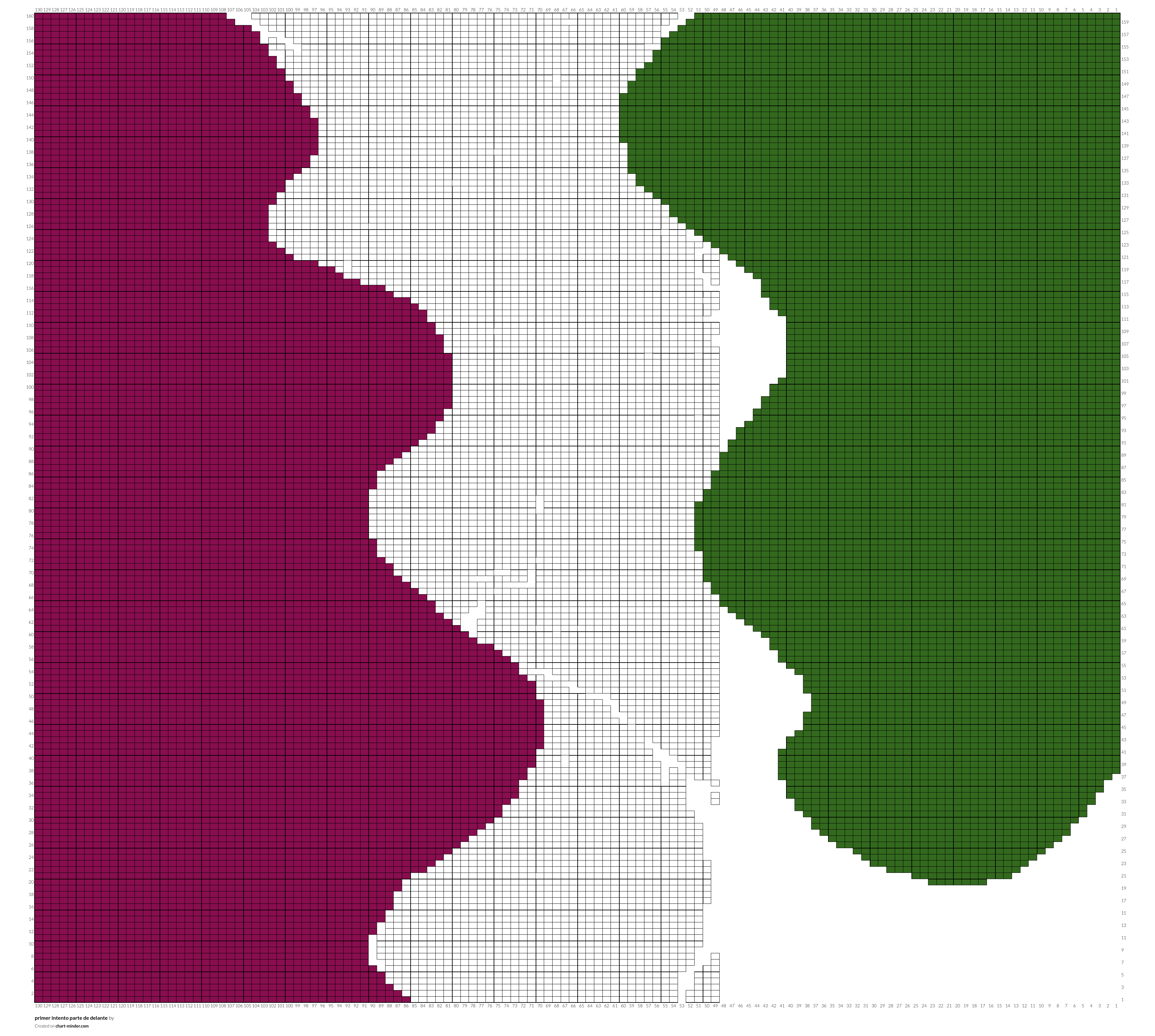 primer intento parte de delante