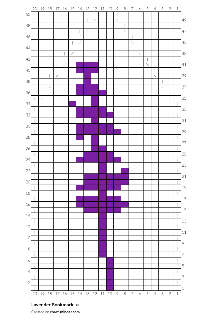 Lavender Bookmark