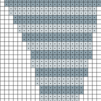 TUTO - Ensemble 3 Mois Bonnet à oreillettes - Diagramme Oreillette droite