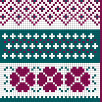 Nordic Scarf 2nd Section