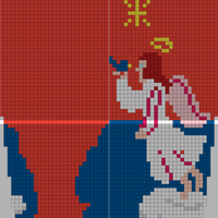 Copy of Red background - Dark Blue