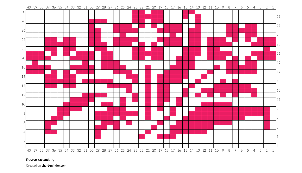 flower cutout