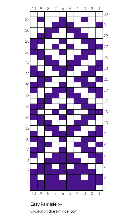 Easy Fair Isle