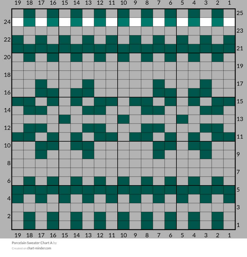 Porcelain Sweater Chart A