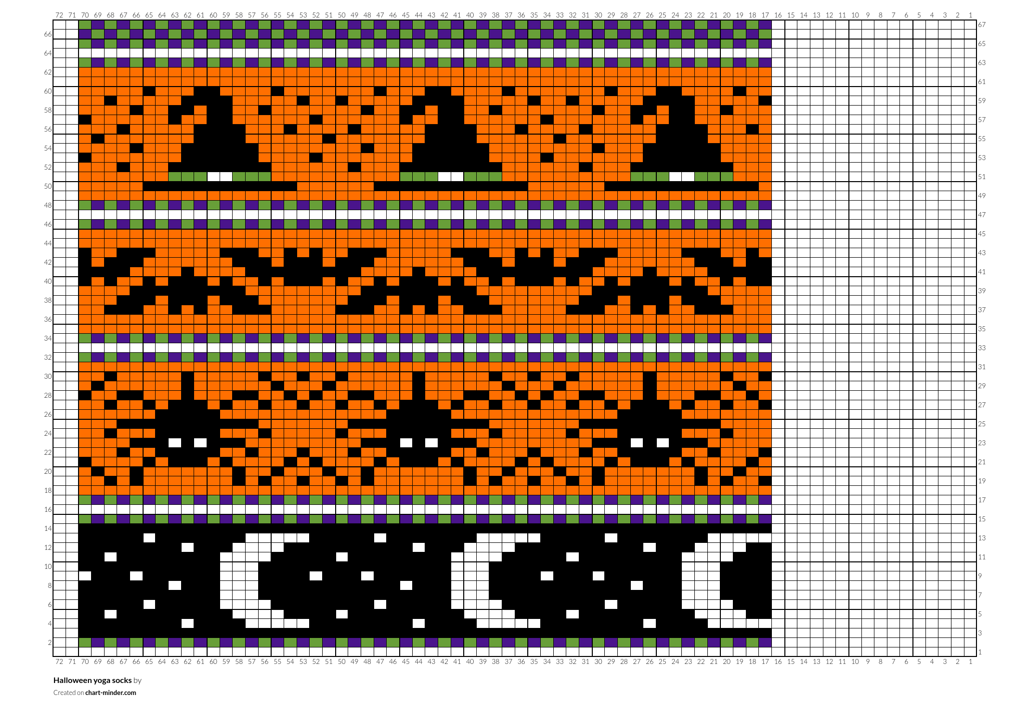 Halloween yoga socks