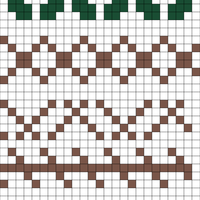 Yule plant borders