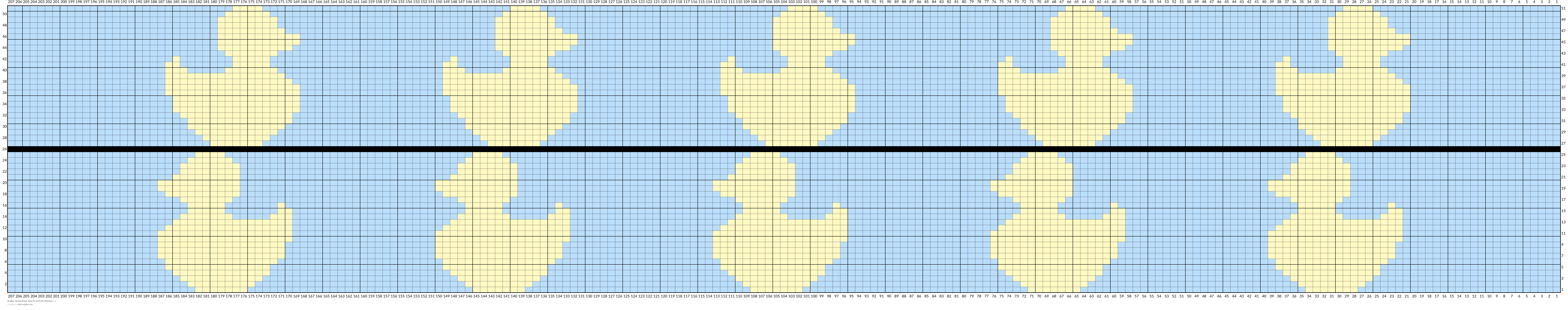 Rubber Ducks Rows Type 01 And 02 ( Blanket )