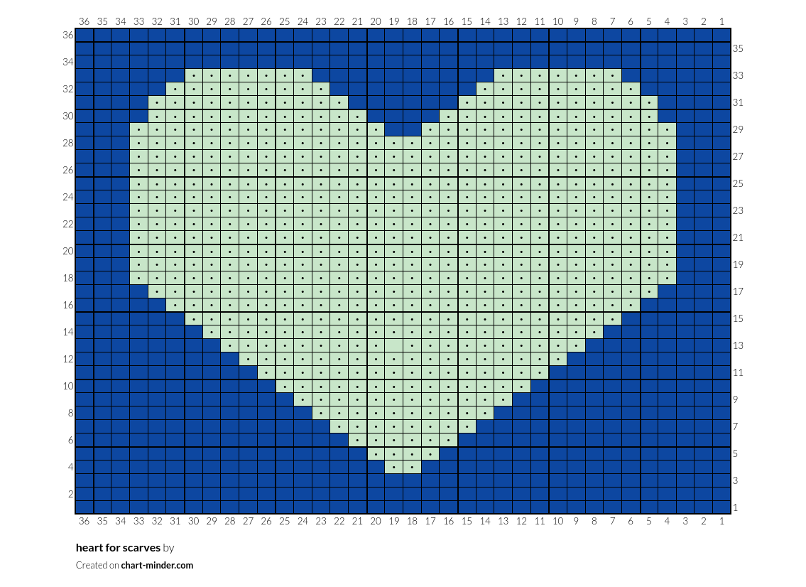 heart for scarves