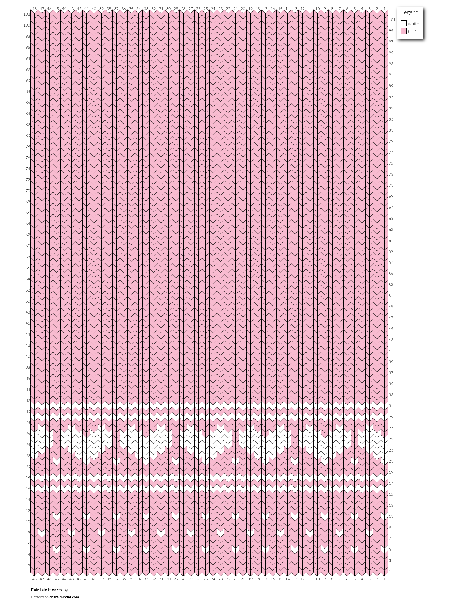 Fair Isle Hearts