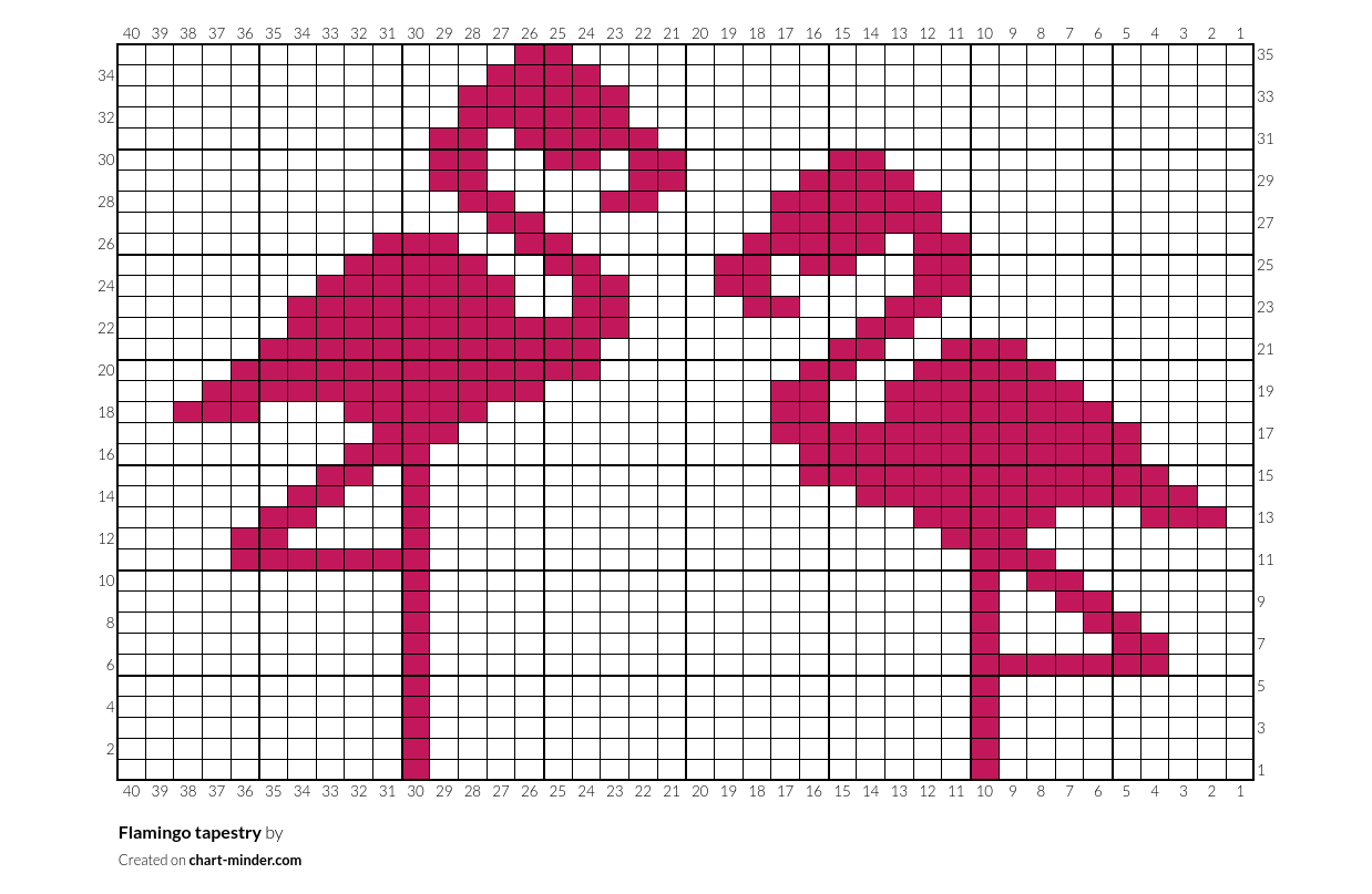 Flamingo tapestry