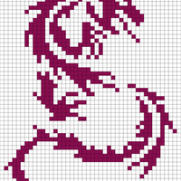 Alpha Pattern A8570 - Dragon
