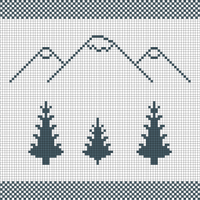 Nature Baby Blanket Pattern - Condensed