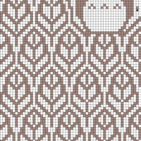 Totoro colorwork socks