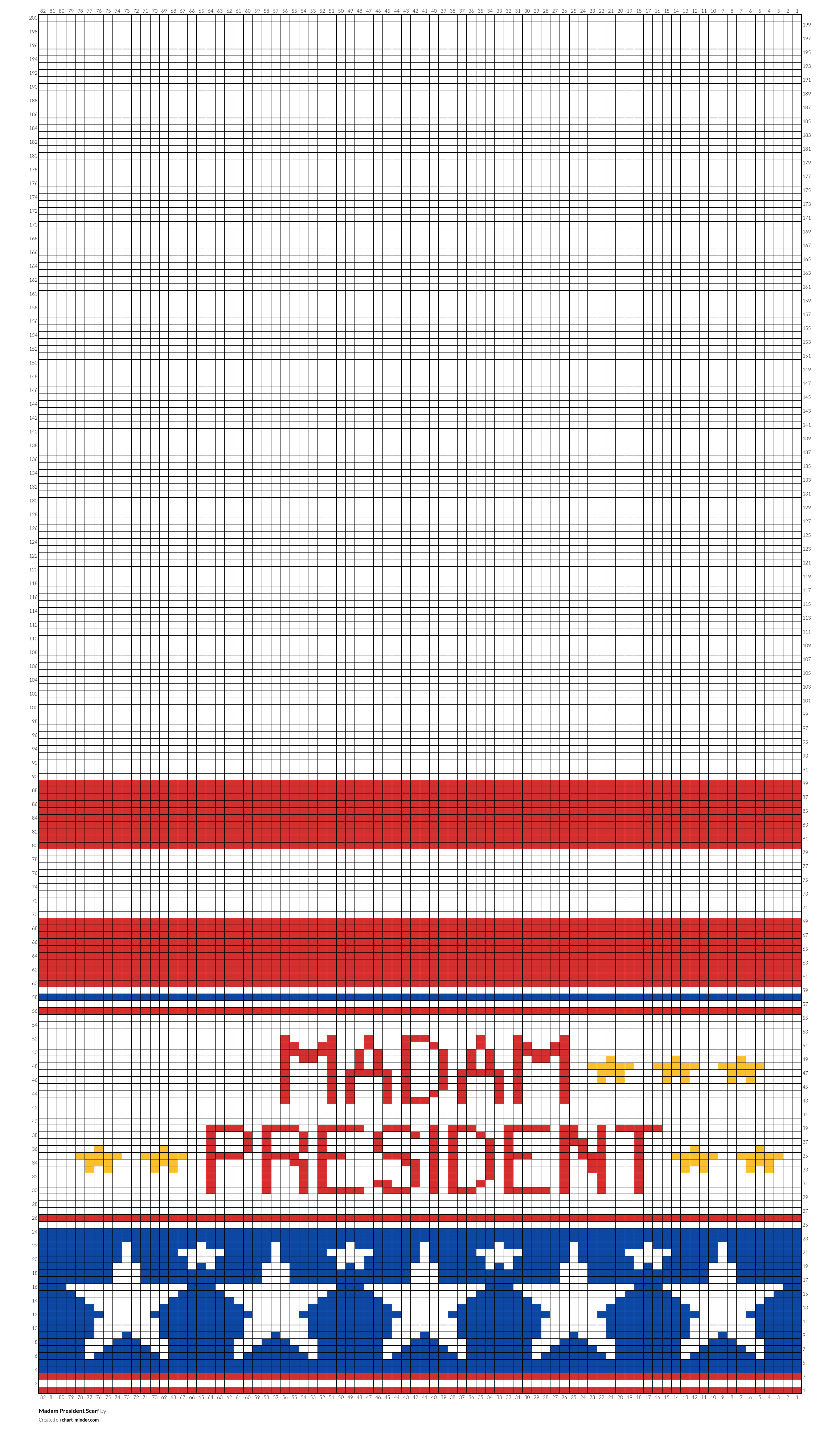 Madam President Scarf
