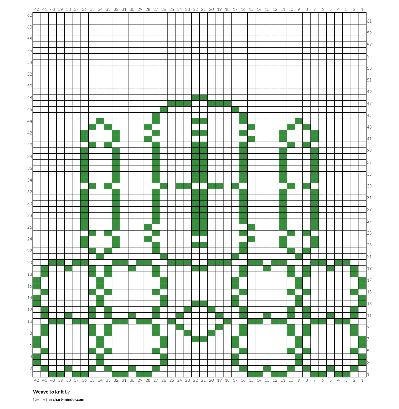 Weave to knit