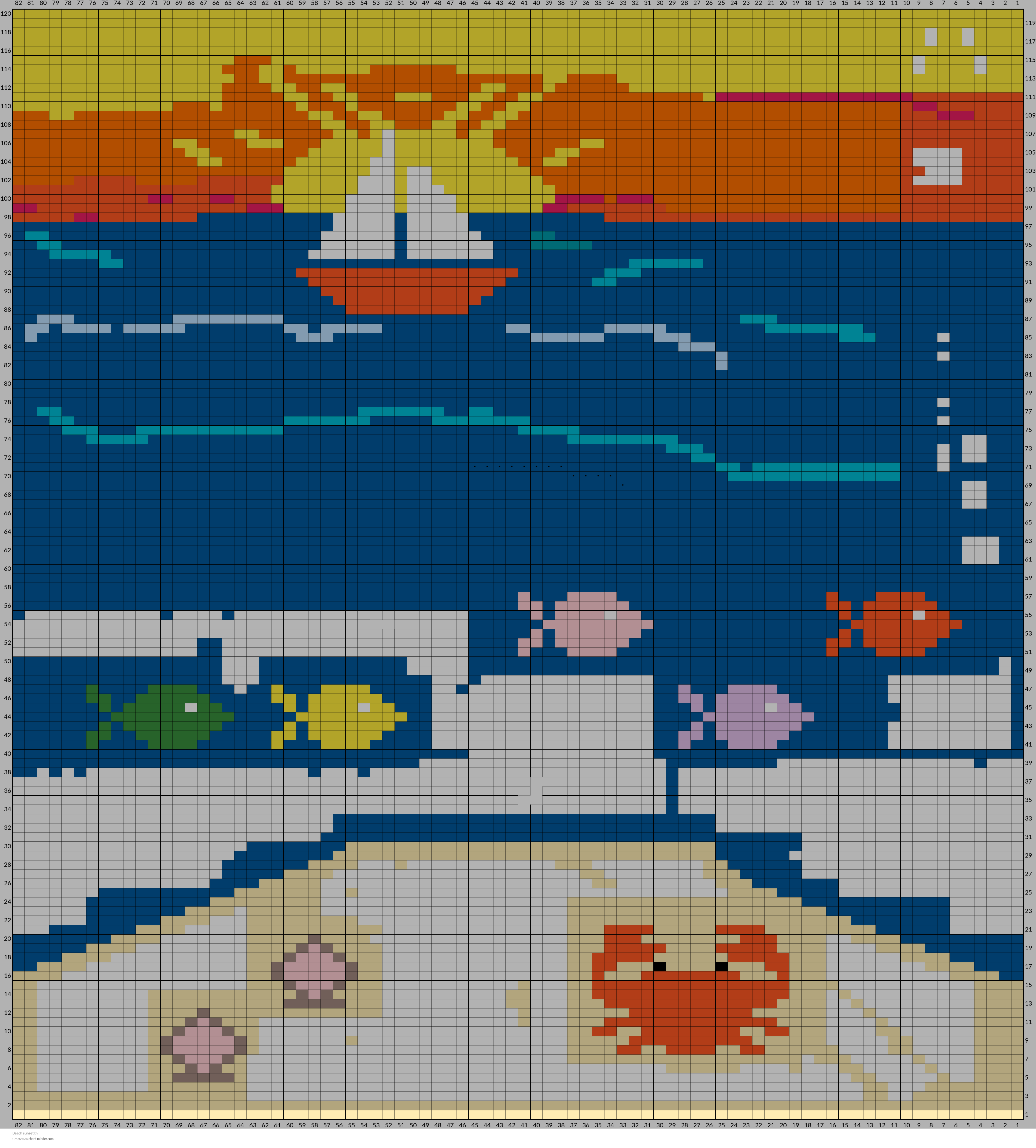 Beach sunset