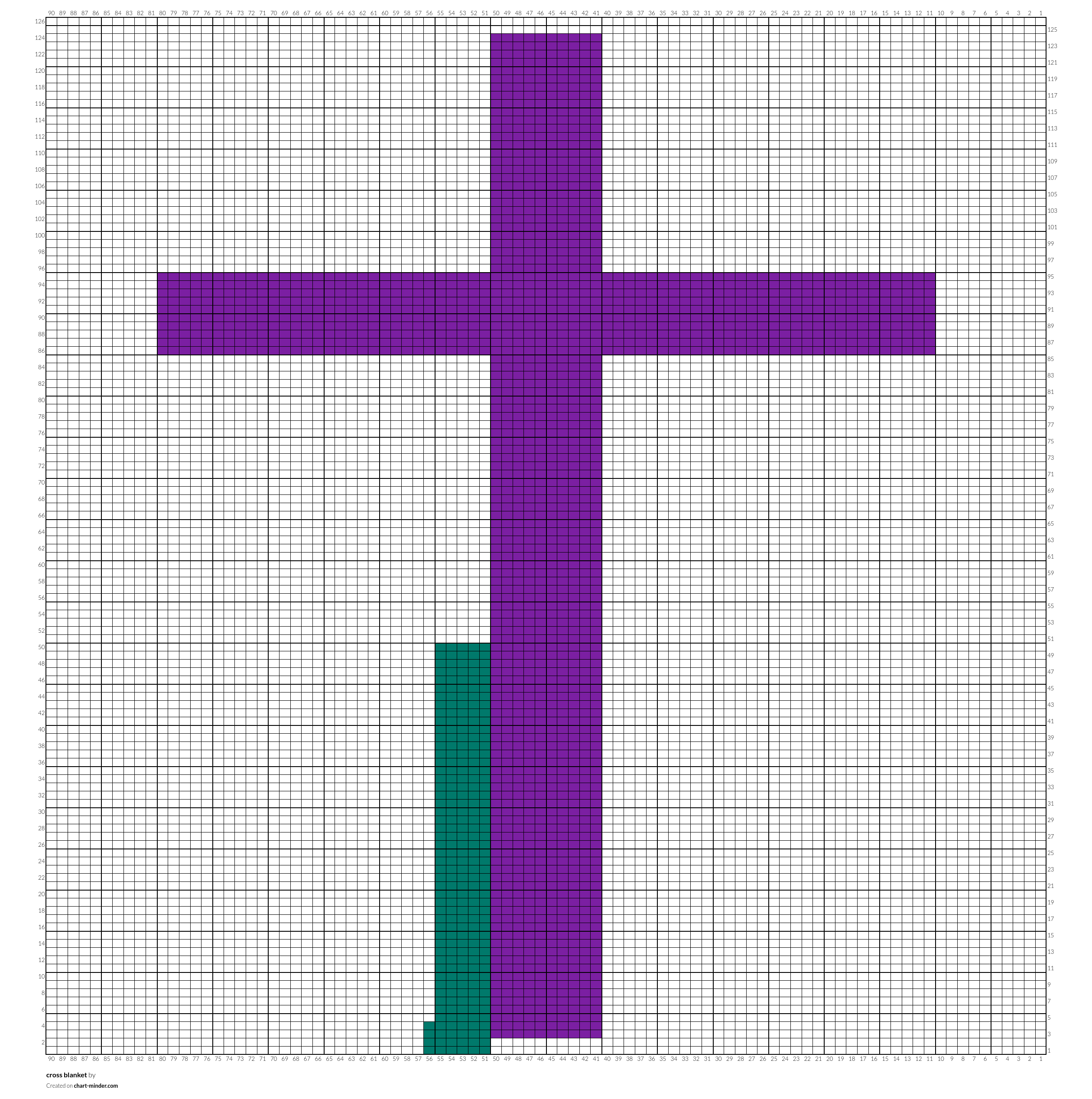 cross blanket 