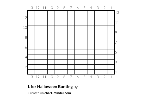 L for Halloween Bunting