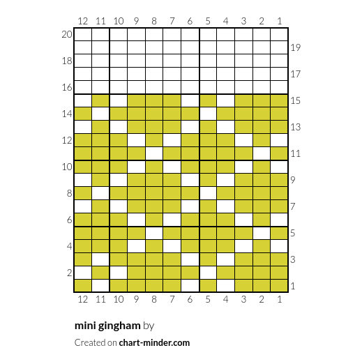 mini gingham