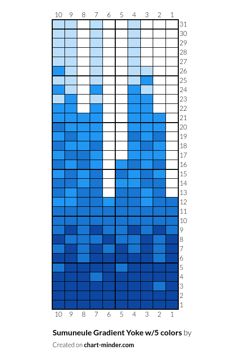 Sumuneule Gradient Yoke w/5 colors