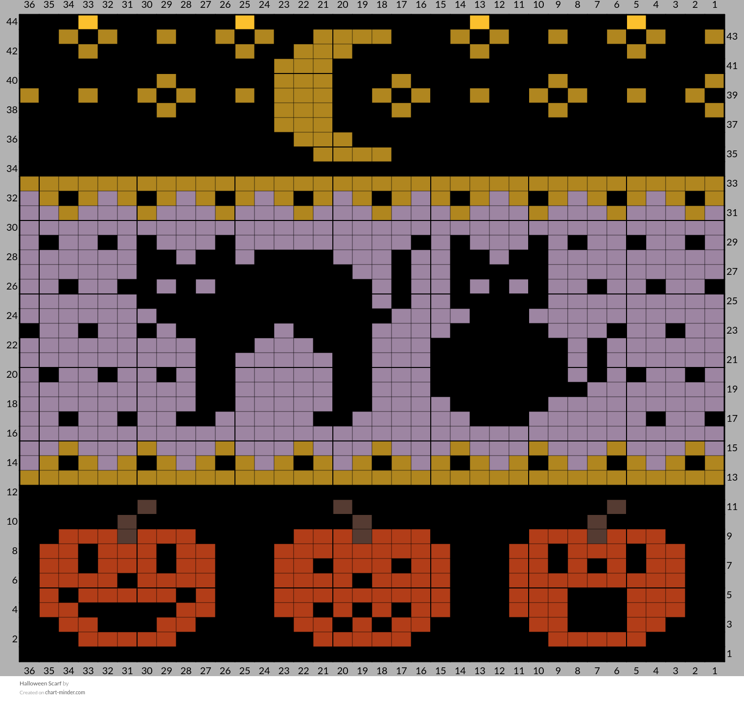 Halloween Scarf