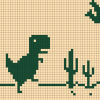 Copy of Dino + Dactyl + Cacti