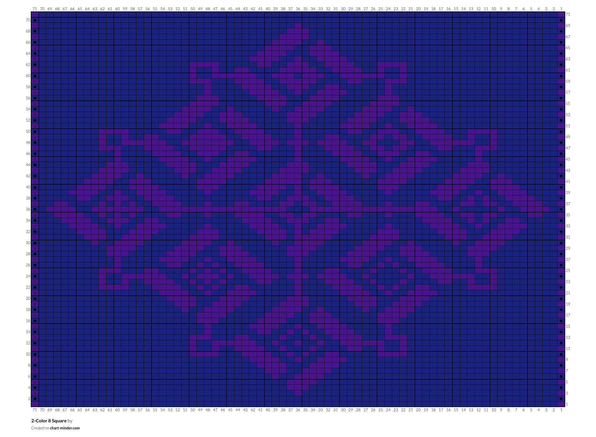 2-Color 8 Square